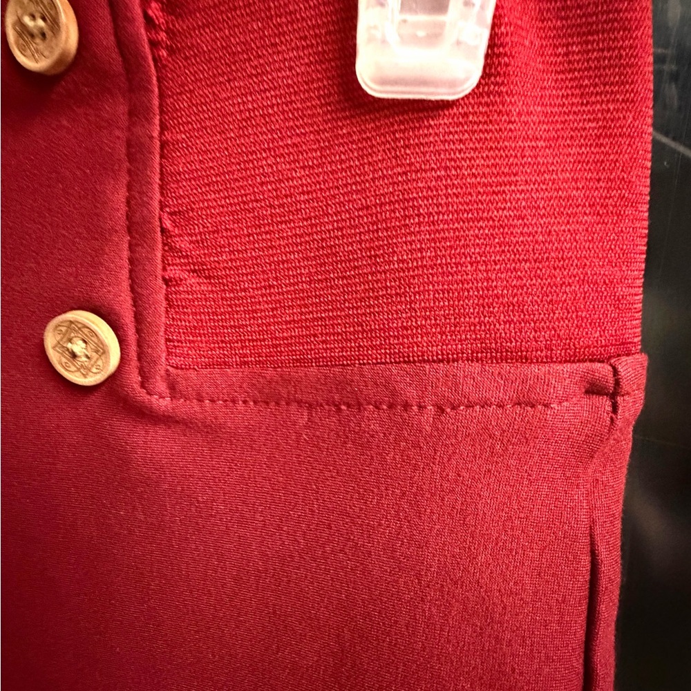 Women’s Red/Burgundy Stylish Pants - Picture 4 of 8